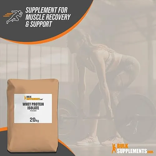 BulkSupplements Whey Protein Isolate Powder Review image 4