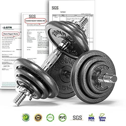 PROIRON 20kg Adjustable Dumbbell Set Review image 5