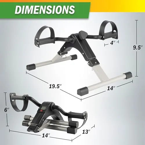 Wakeman Under Desk Exercise Bike Review image 2