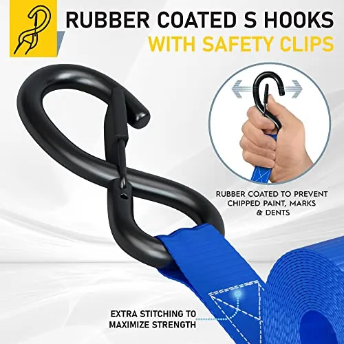 AUGO Ratchet Straps Review: Heavy-Duty Cargo Tie-Downs image 3