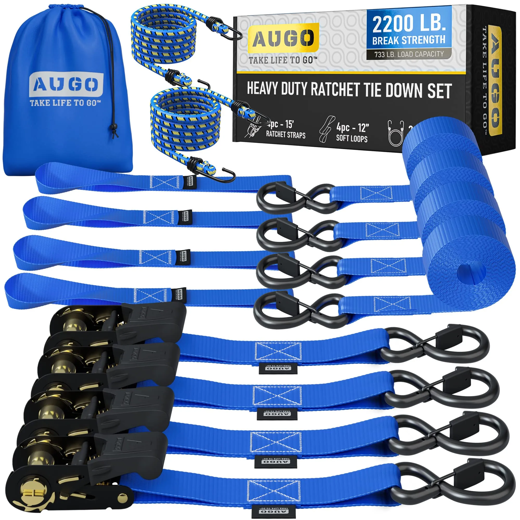 AUGO Ratchet Straps Review: Heavy-Duty Cargo Tie-Downs image 8