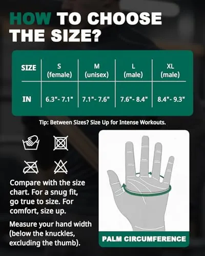 Trideer Workout Gloves Review: Weight Lifting Glove Analysis image 6