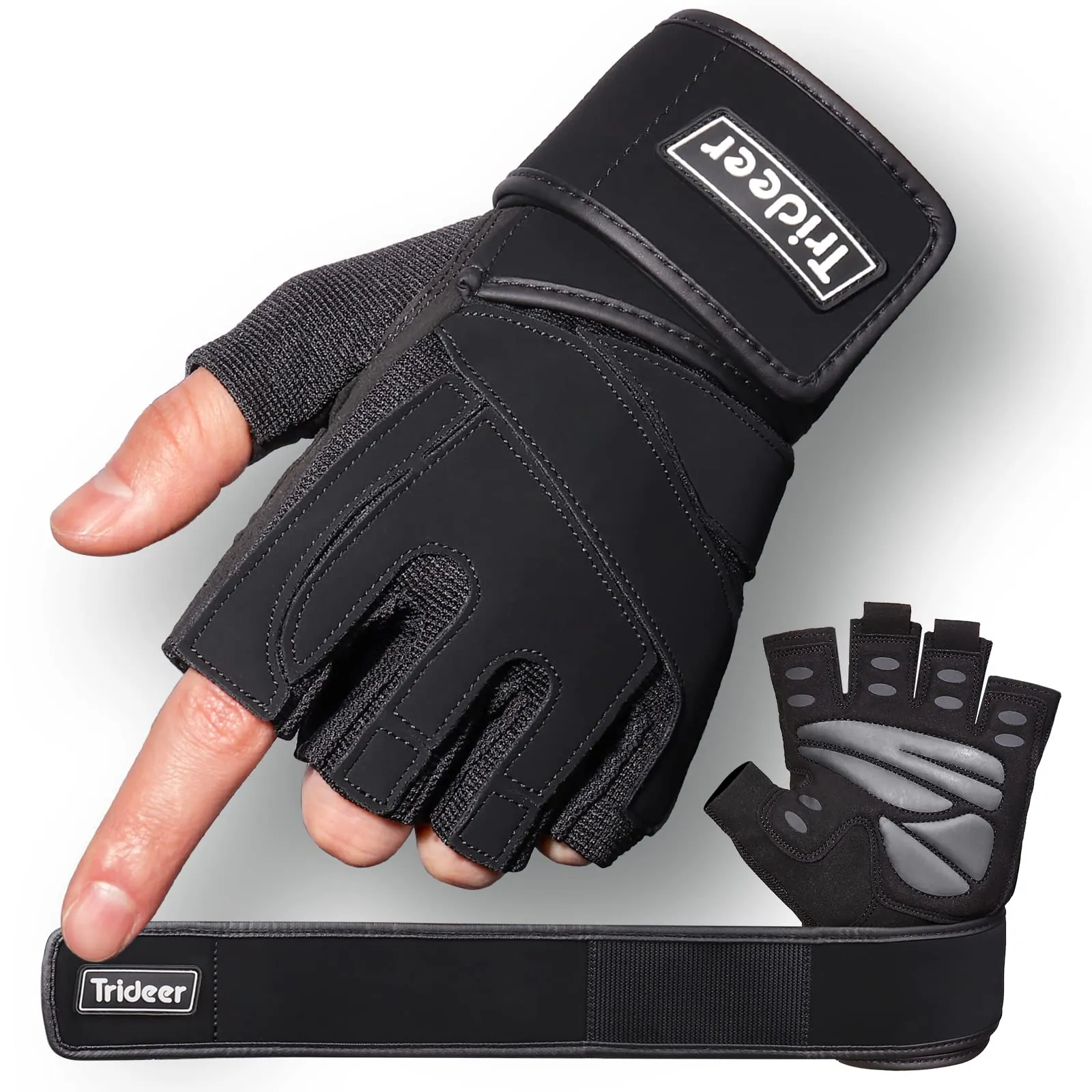 Trideer Workout Gloves Review: Weight Lifting Glove Analysis image 8