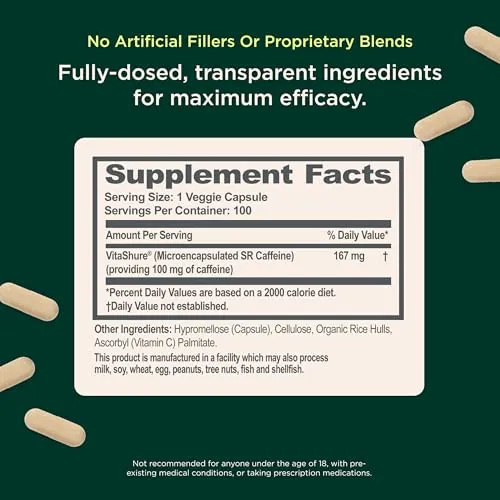 Genius Caffeine Review: Sustained-Release Caffeine Pills image 2