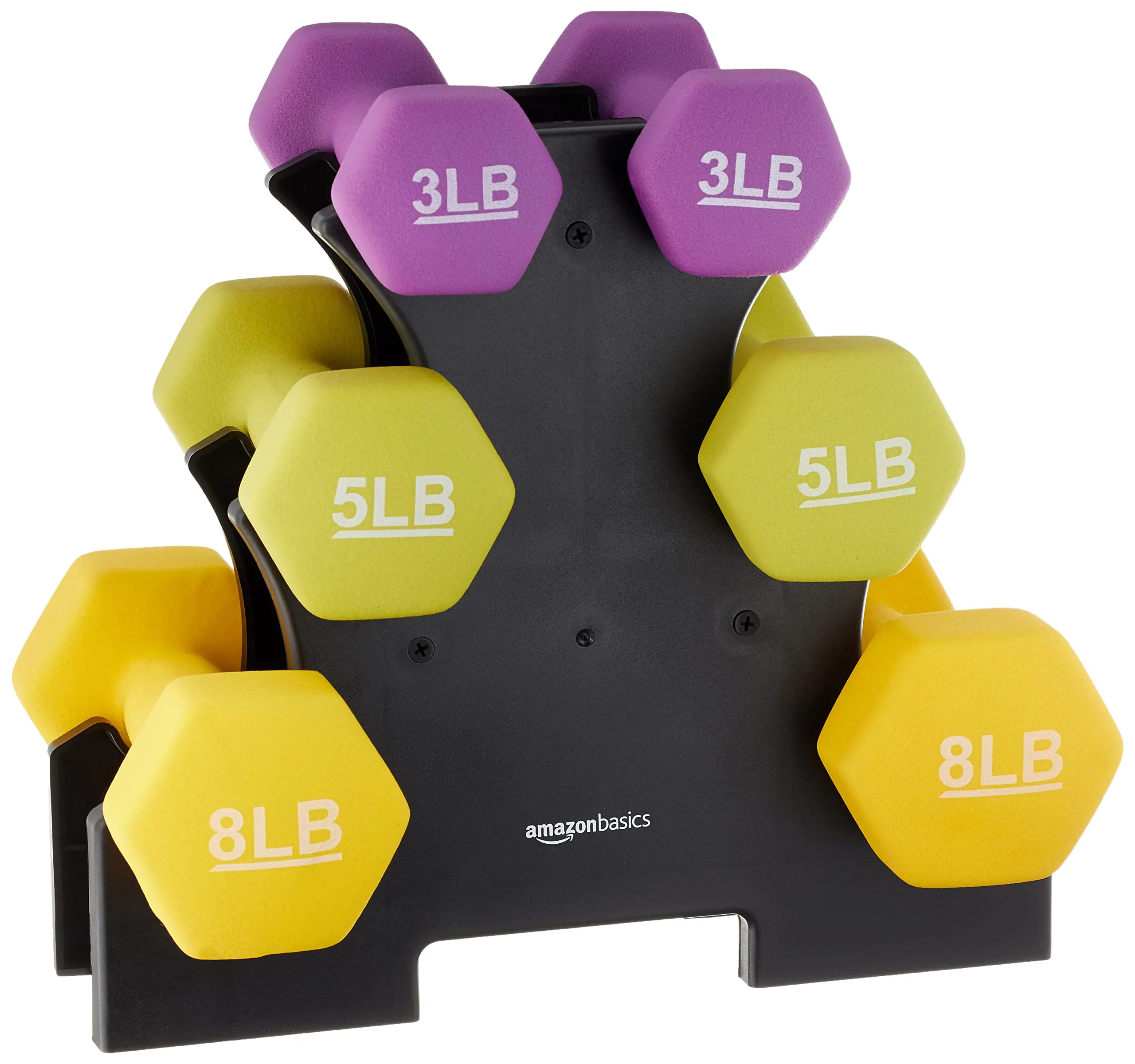 Amazon Basics Neoprene Dumbbell Set Review image 8