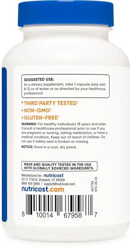 Nutricost Yohimbine HCl 5mg Review: Capsule Analysis image 4