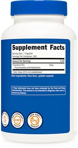Nutricost Yohimbine HCl 5mg Review: Capsule Analysis image 5