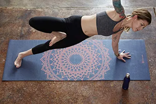 Gaiam Print Yoga Mat Review: Non-Slip Yoga & Pilates Mat image 6