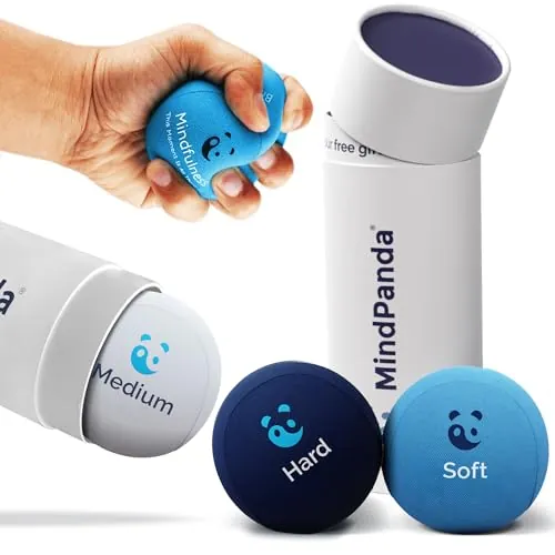 Mind & Body Stress Balls Review: Hand Therapy Grip Balls