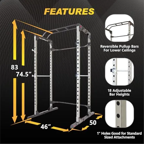 Fitness Reality Power Cage Review: Home Gym Squat Rack image 2