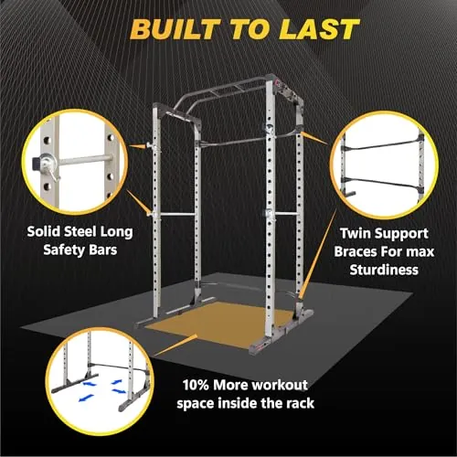 Fitness Reality Power Cage Review: Home Gym Squat Rack image 3