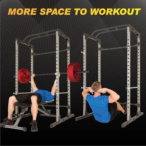 Fitness Reality Power Cage Review: Home Gym Squat Rack image 4
