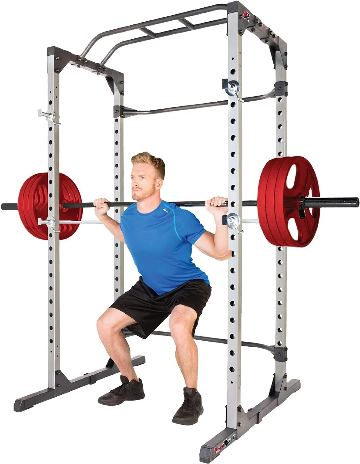 Fitness Reality Power Cage Review: Home Gym Squat Rack image 8