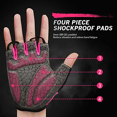 HTZPLOO Bike Gloves Review: Half-Finger Cycling Gloves image 2