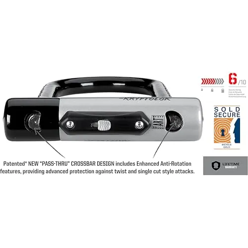 Kryptonite Kryptolok Standard U-Lock with Cable Review image 4