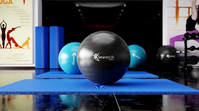 SmarterLife Exercise Ball Review: Yoga & Stability Ball image 7