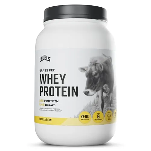 Levels Grass Fed Whey Protein Review: Vanilla B...