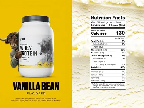 Levels Grass Fed Whey Protein Review: Vanilla Bean Whey image 3