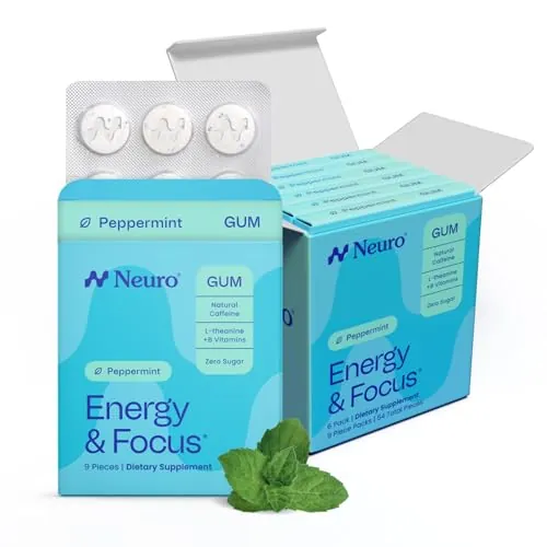 Neuro Energy & Focus Gum Review: Caffeine Gum Analysis