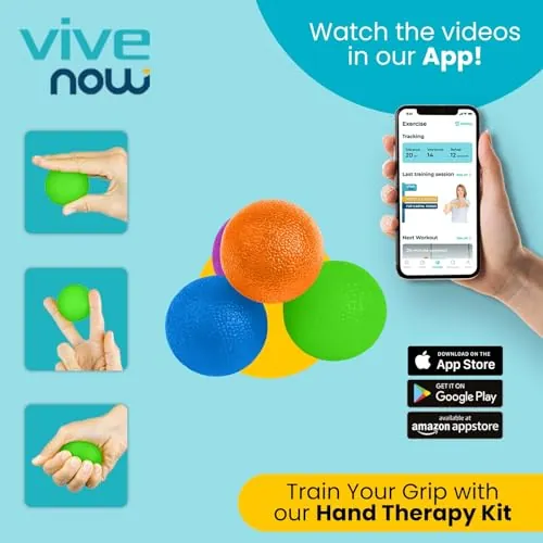 Vive Squeeze Balls Review: Hand Grip Strengthener image 2