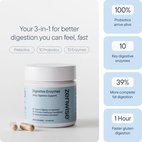 Zenwise Digestive Enzymes Review: Probiotic Formula image 3