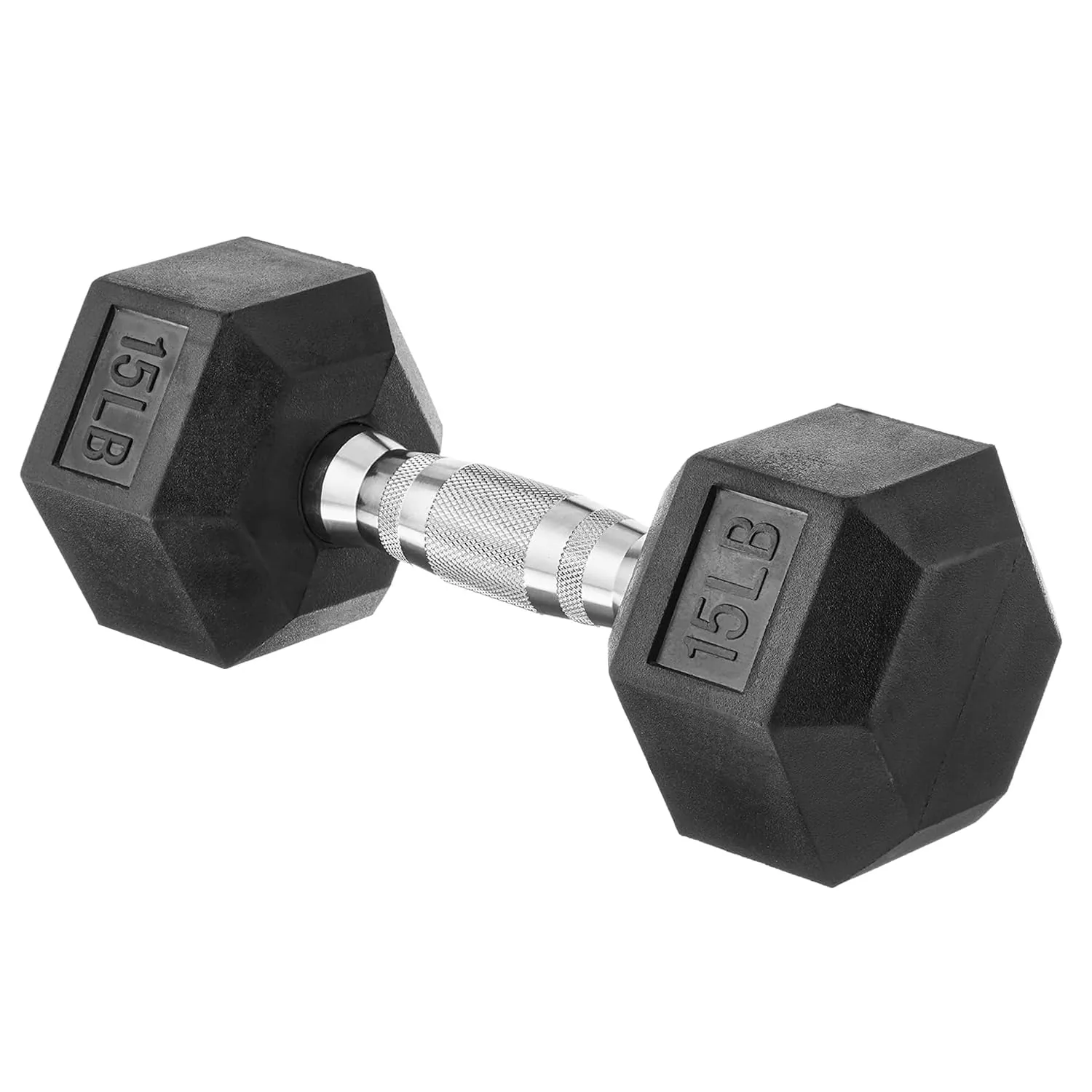 Amazon Basics Rubber Hex Dumbbell Review image 8
