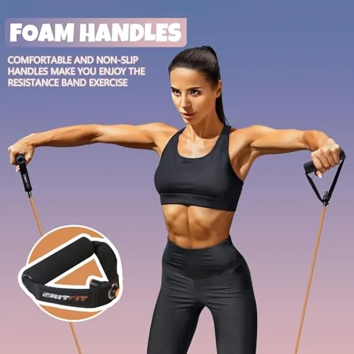 RitFit Resistance Band Review: Handles and Door Anchor image 4