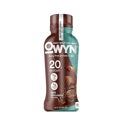 OWYN Dark Chocolate Plant-Based Protein Shake Review image 3