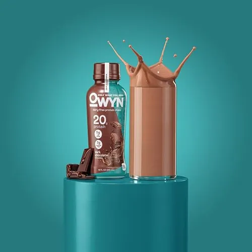 OWYN Dark Chocolate Plant-Based Protein Shake Review image 6