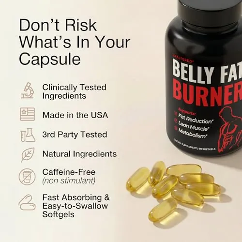UNALTERED Belly Fat Burner Review: CLA Softgel Analysis image 4