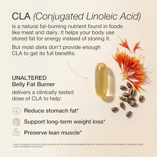 UNALTERED Belly Fat Burner Review: CLA Softgel Analysis image 6
