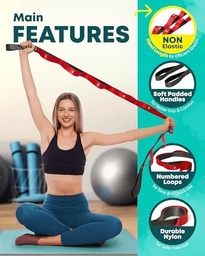 CTRL Sports Stretching Strap Review: Yoga & PT Strap image 3