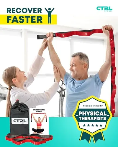 CTRL Sports Stretching Strap Review: Yoga & PT Strap image 5