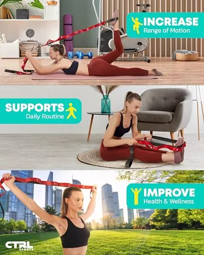 CTRL Sports Stretching Strap Review: Yoga & PT Strap image 6