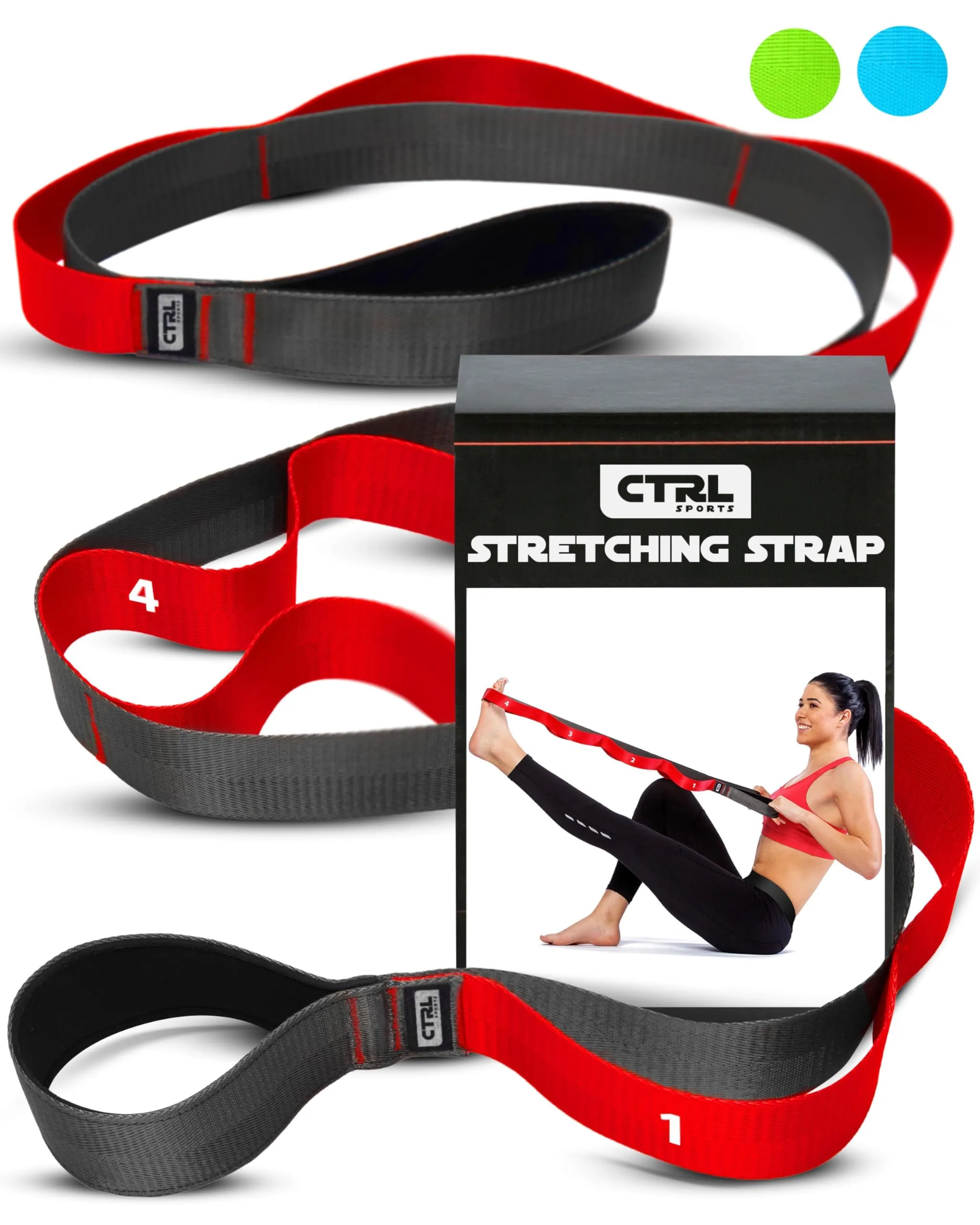 CTRL Sports Stretching Strap Review: Yoga & PT Strap image 8