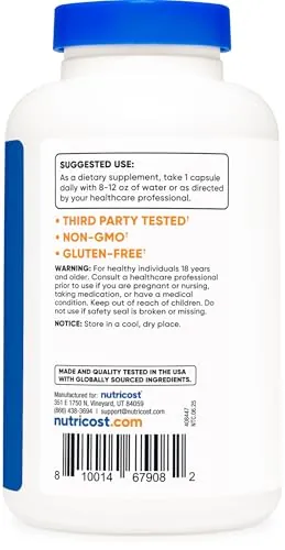Nutricost ALCAR 500mg Review: Carnitine Supplement image 4