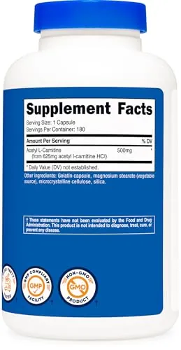 Nutricost ALCAR 500mg Review: Carnitine Supplement image 5
