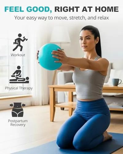 Trideer 9-Inch Exercise Ball Review: Pilates & Core Use image 2