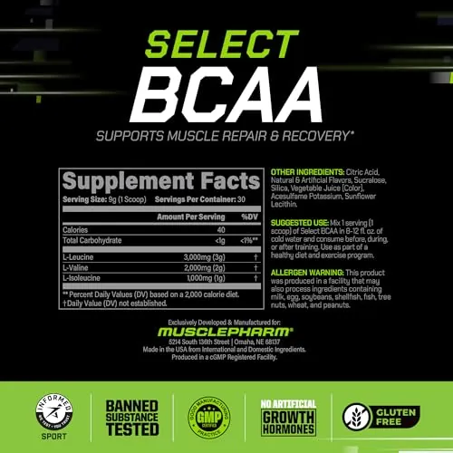 MusclePharm Essentials BCAA Powder Review image 3