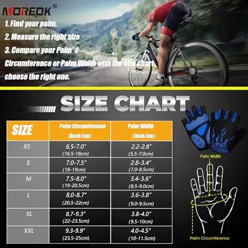 MOREOK Cycling Gloves Review: Gel Padded Bike Gloves image 6