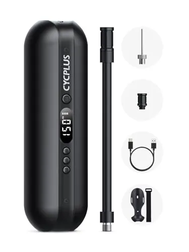 CYCPLUS Electric Air Compressor Portable Bicycle Pump Review