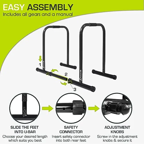 ProsourceFit Dip Stand Station Review: Home Dip Bars image 5