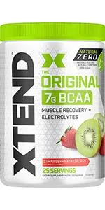 Xtend BCAA Powder Review: Strawberry Kiwi Electrolyte Mix image 6