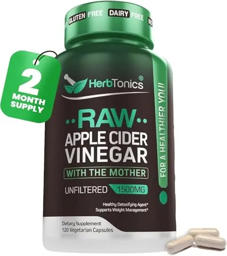 Herbtonics Raw Apple Cider Vinegar Capsules Review