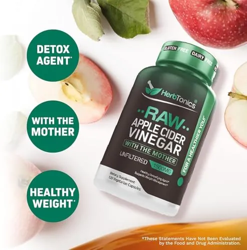 Herbtonics Raw Apple Cider Vinegar Capsules Review image 4