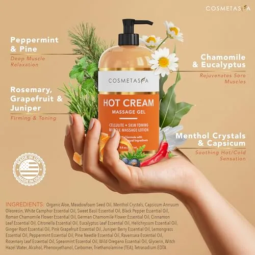 Cosmetasa Hot Belly Cream Review: Massage Recovery Cream image 2