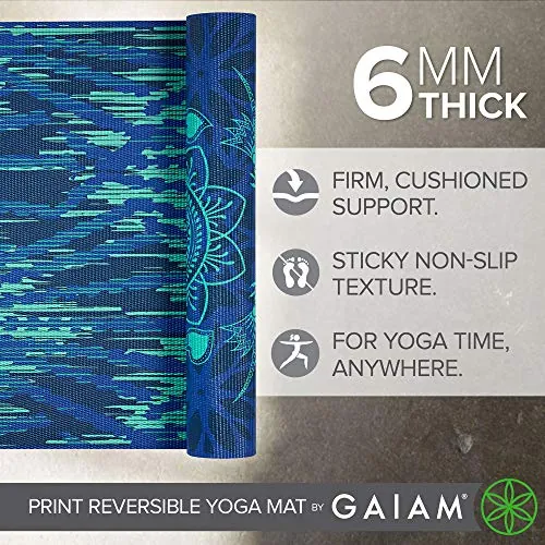 Gaiam Yoga Mat Review: Reversible 6mm Exercise Mat image 3