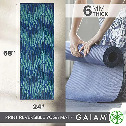Gaiam Yoga Mat Review: Reversible 6mm Exercise Mat image 4