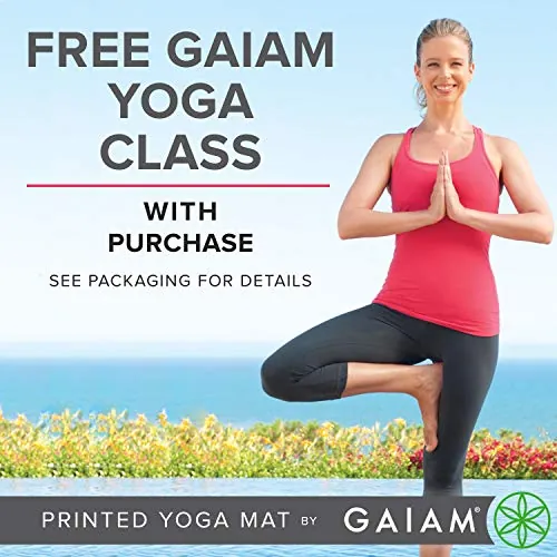 Gaiam Yoga Mat Review: Reversible 6mm Exercise Mat image 5