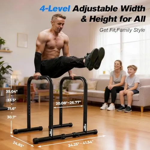 RELIFE Dip Station Review: Adjustable Calisthenics Stand image 5